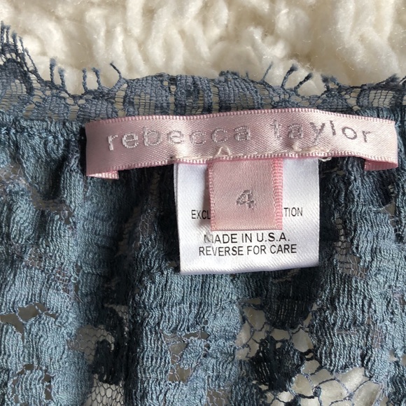 Brand New Rebecca Taylor lace top size 4 - Picture 2 of 6